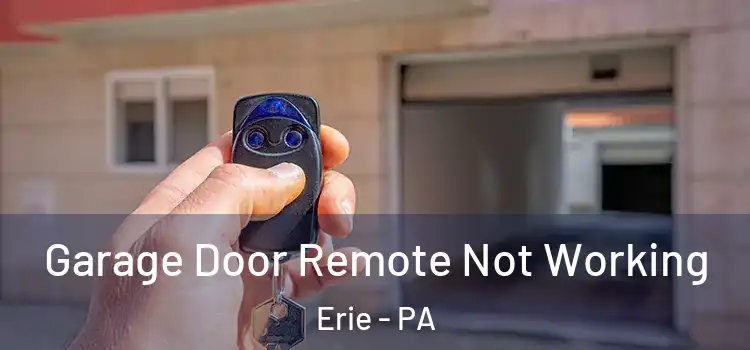  Garage Door Remote Not Working Erie - PA